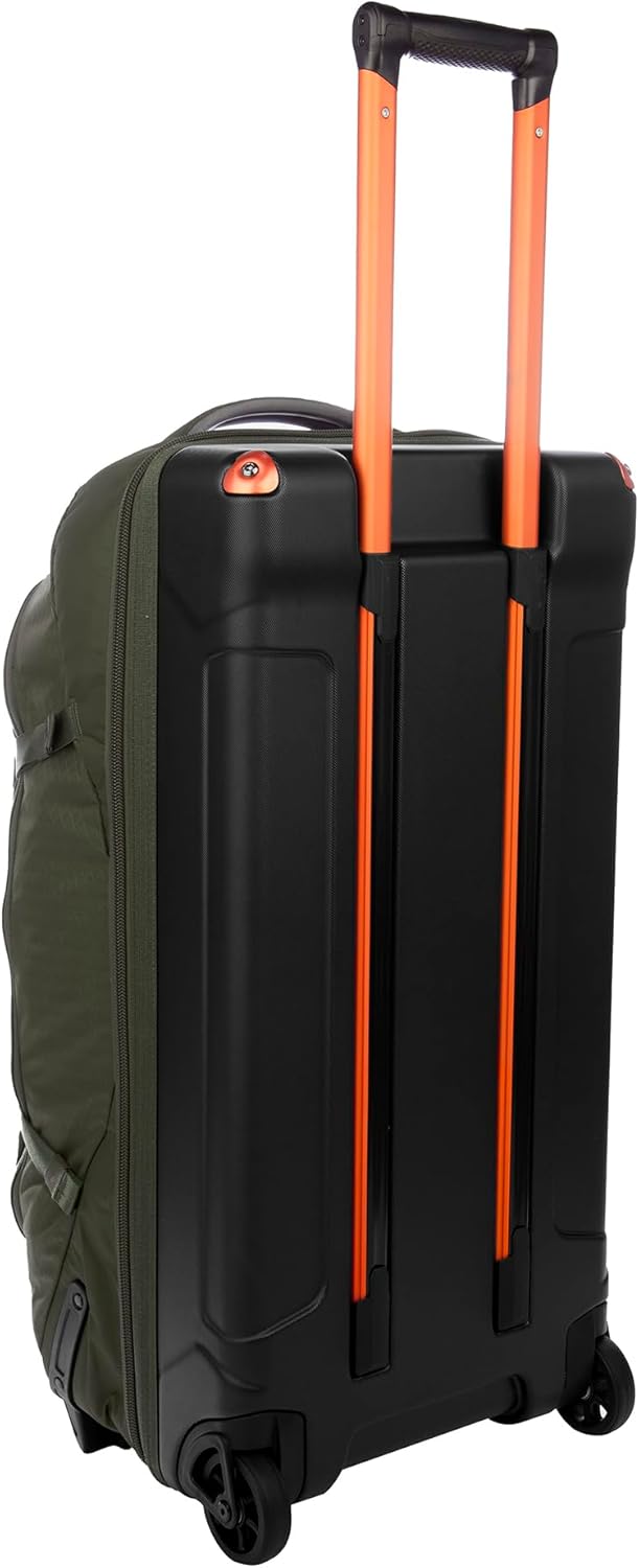 Eddie Bauer Expedition Rolling Duffel Bag with Wheels | Travel | Check-In | Luggage | Rugged | Durable - Dark Thyme, 30"