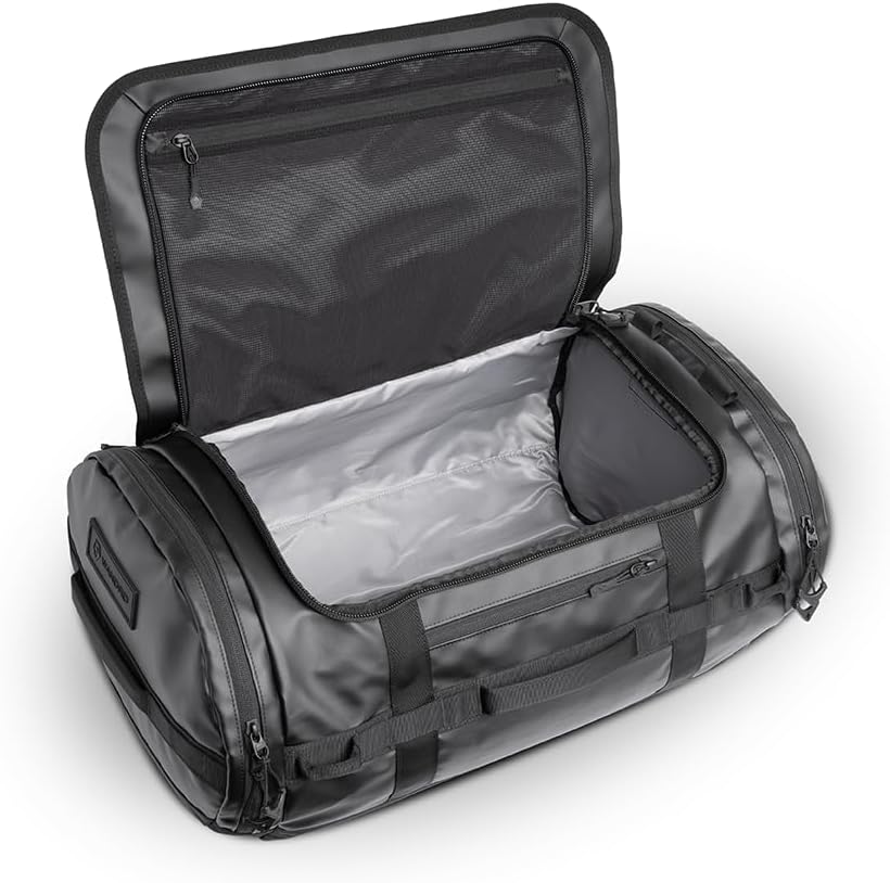 WANDRD CARRYALL 40L Black - Perfect Travel Essentials duffel Bag: Versatile for Traveling, Ideal Vacation & Everyday Travel Bag