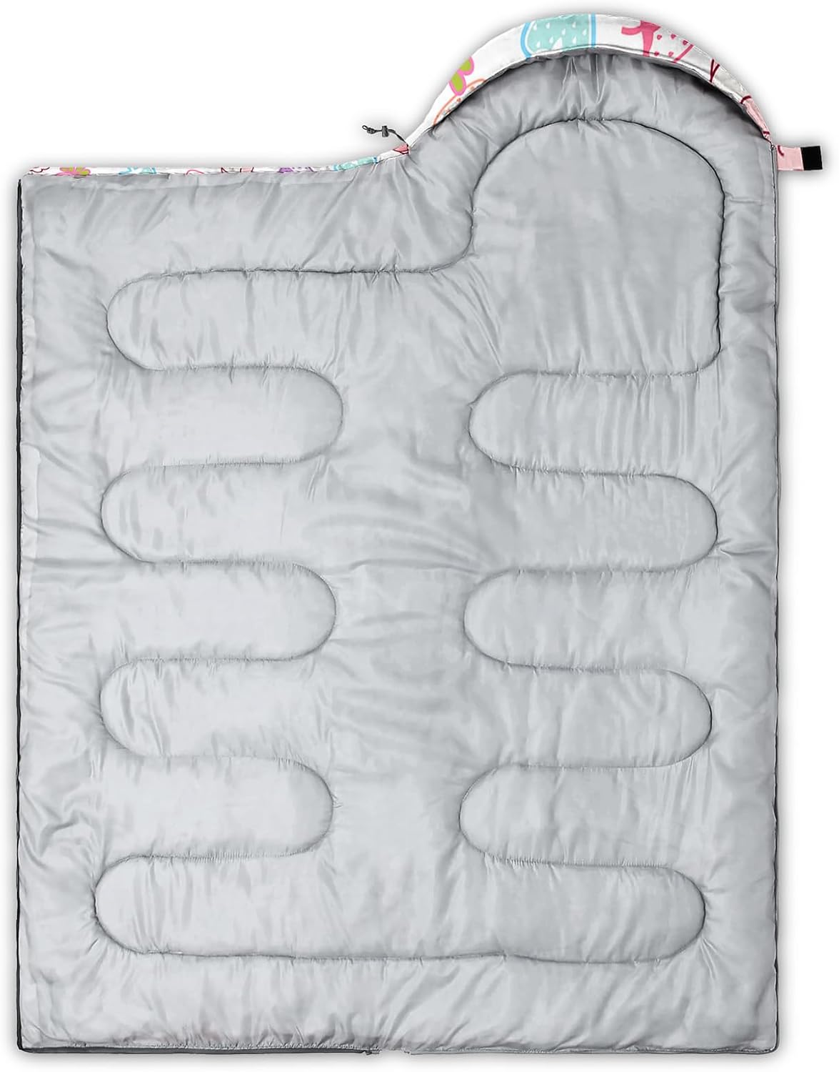 QOOMO Camping Sleeping Bags,3 Season Warm & Cool Weather,Lightweight,Waterproof Sleeping Bags for Adults & Kids,Traveling,and Outdoors,Camping Gear Equipment