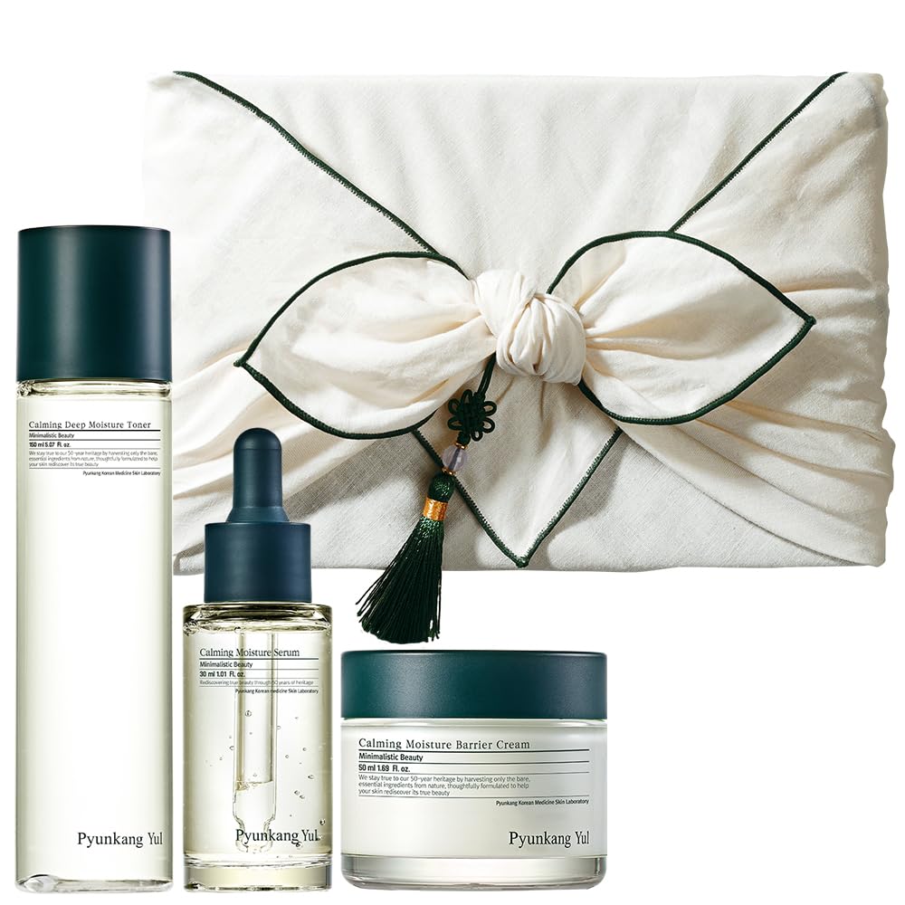 [PKY] Pyunkang Yul Calming Skincare Gift Set with Premium Gift Wrapping, Vegan, Korean Skincare