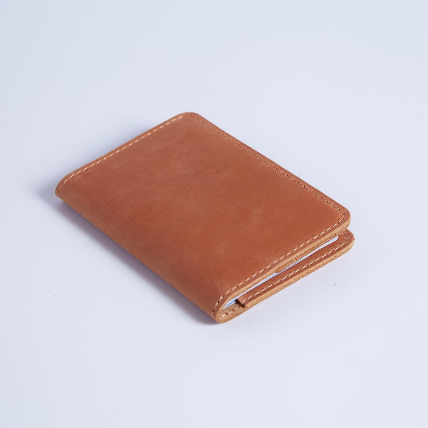 INCARNE US Passport Cover Clear - Travel Passport Wallet - Leather Passport Holder for Men Women Family with Card Slots & Note Compartmen - Sleeve Protector - Genuine Leather - Vintage Cognac