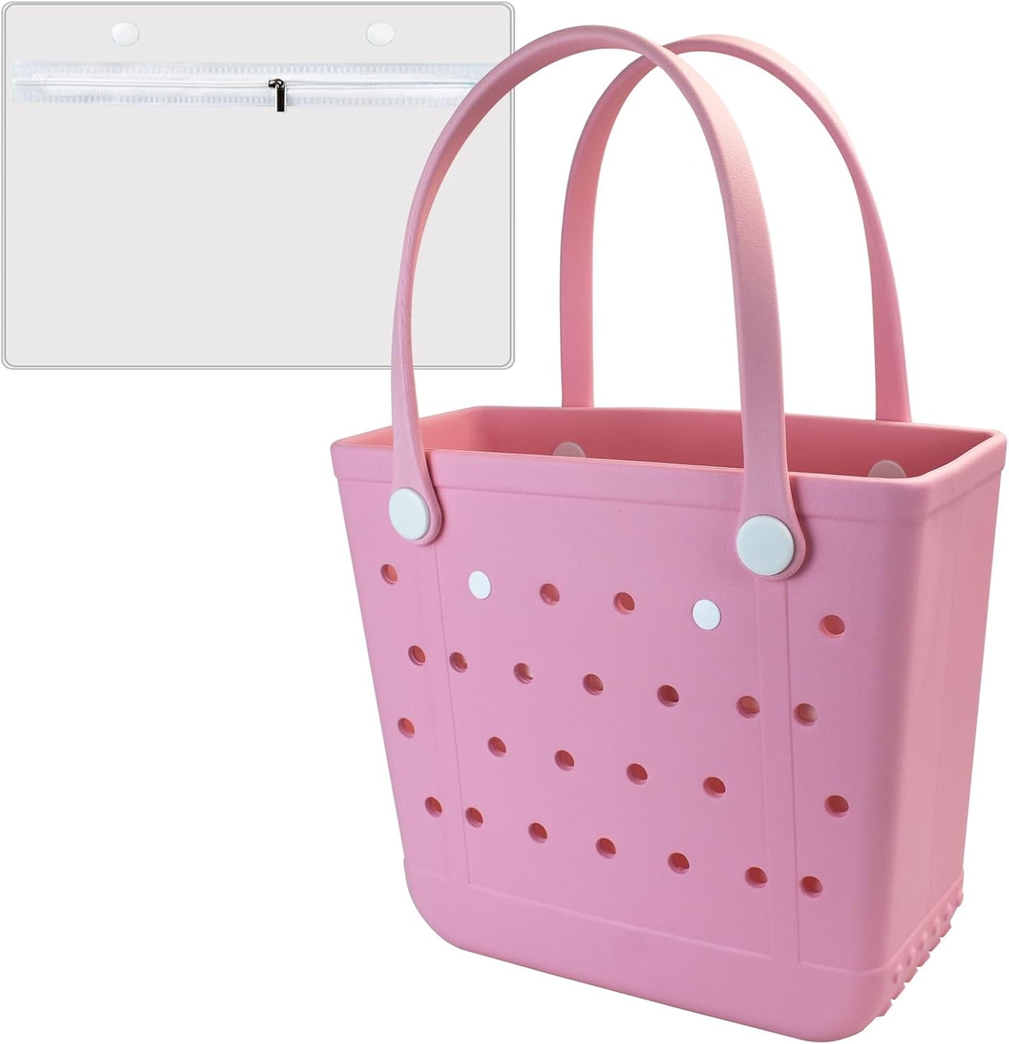 Tote Bag for Women - Large Rubber Beach Bag, Medium Waterproof Sandproof Travel Tote Bags for Beach Outdoor Sports