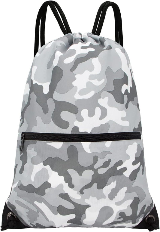 HOLYLUCK Drawstring Backpack Bag Sport Gym Sackpack