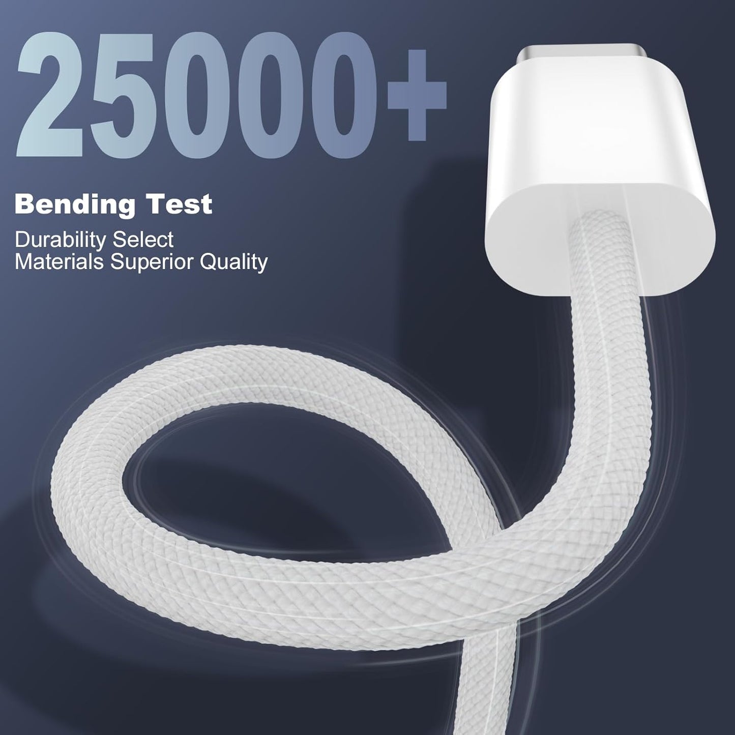 USB C to USB C Cable for iPhone 17/16/15 Pro Max, Type-C 60W Fast Charging Cable, CarPlay Cable Compatible with iPad Pro 13/12.9/11, iPad Air 5/4, Mini 6, Type-C Charger Cable 3FT