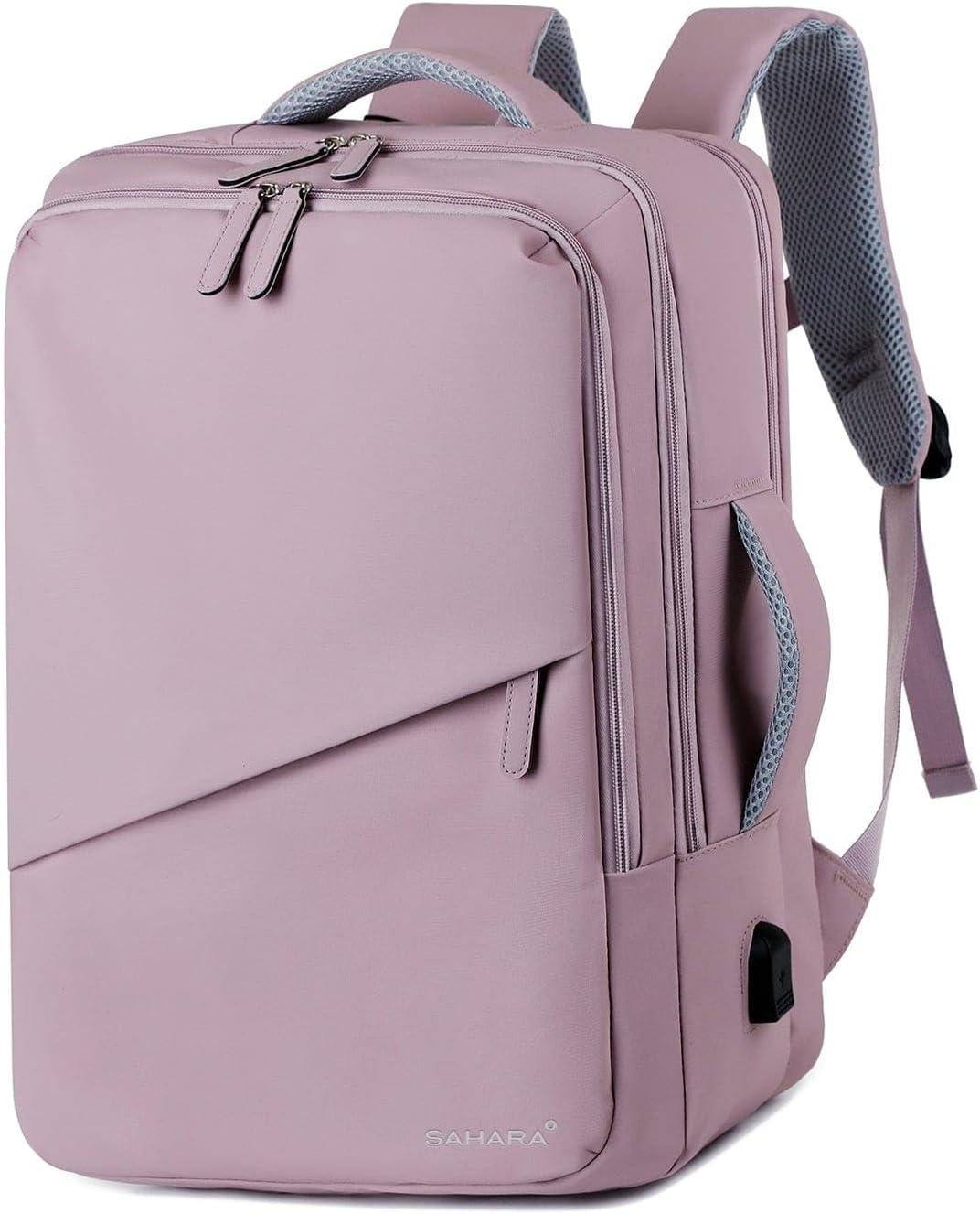 SAHARA - Multi-Compartment Travel & Laptop Backpack with USB Charging Port for Laptops up to