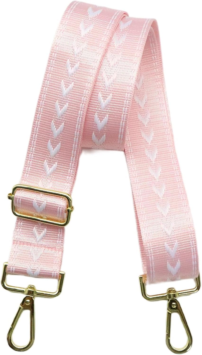 Adjustable Purse Strap - 1.5" Wide Handbags, Camera, Guitar, Phone & Crossbody Bag Replacement Shoulder Straps(Gold Hardware)