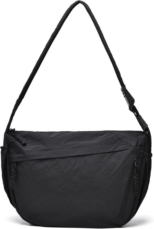 FSD.WG Men Messenger Bag Laptop Bag Shoulder Bag Large Capacity Computer Casual Bag for Work College Travel
