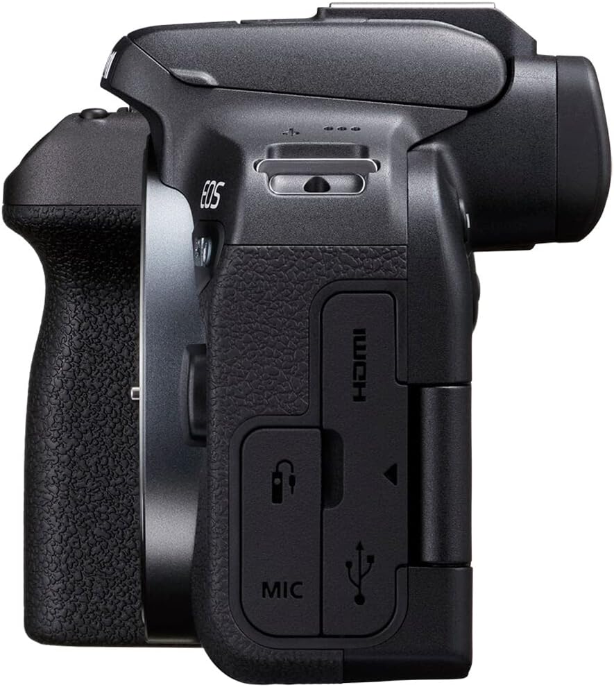 Canon EOS R10 Mirrorless Camera – Compact APS-C RF-Mount Camera with 24.2MP Sensor, 4K Video & Dual Pixel CMOS AF II (5331C002) + Canon Adapter EF-EOS R + 64GB Memory Card + Shoulder Bag