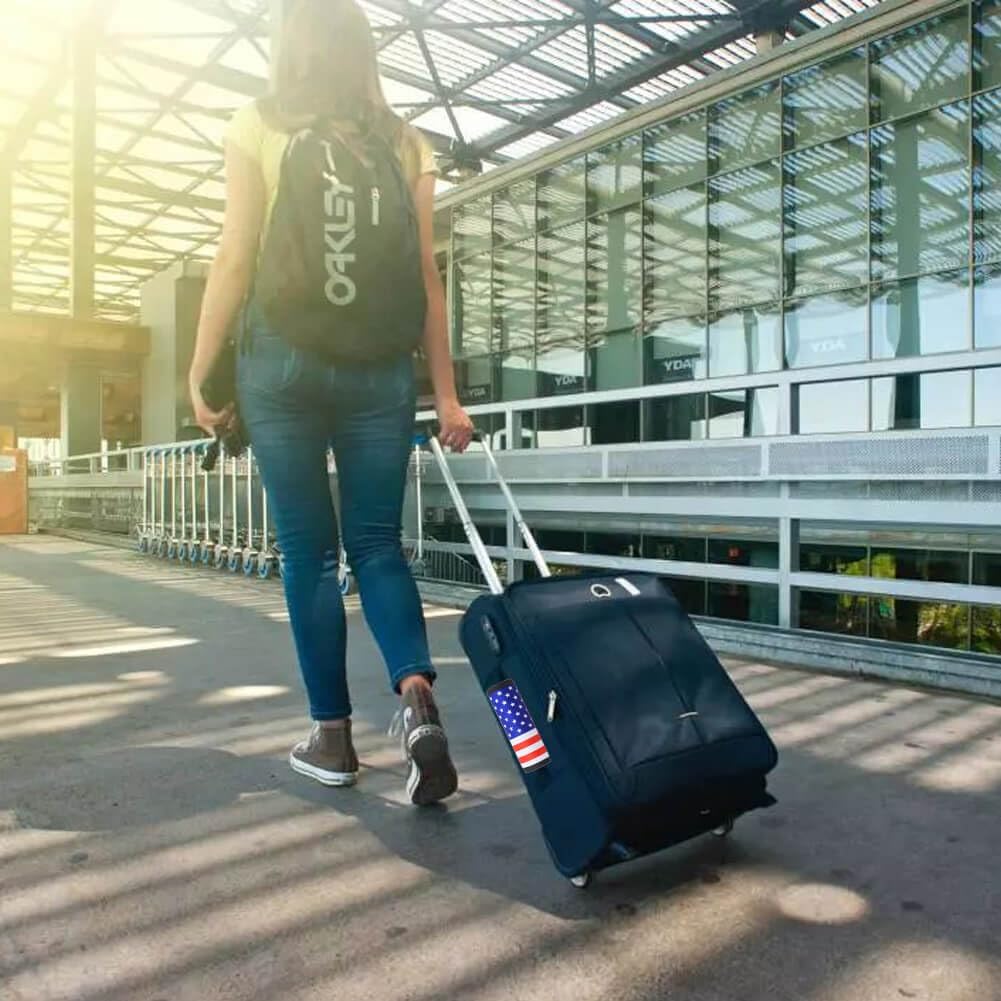 Luggage Handle Wrap for Suitcase-Printed Bright Neoprene Luggage