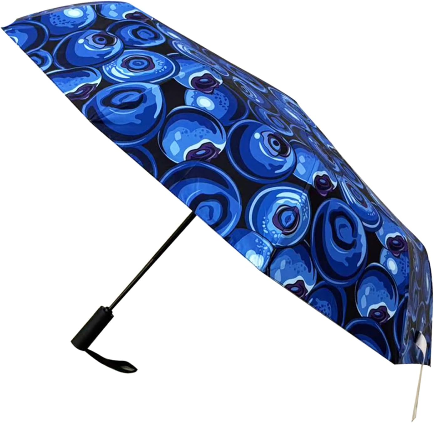 Windproof Travel Automatic Umbrella, 10 Ribs, Rainproof Foldable, Uv-Resistant, Portable