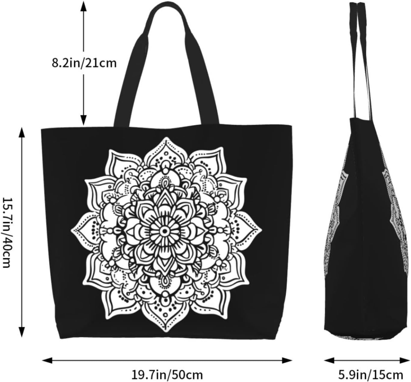 Tote Bag Beach Bag for Women Reusable Grocery Large Shopping Shoulder Bag Travel Handbag