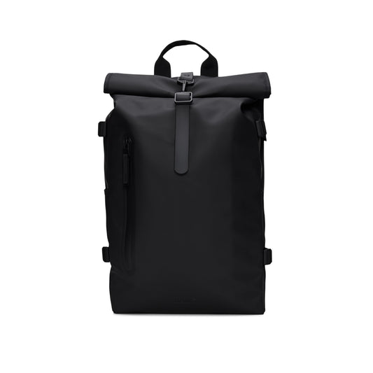 RAINS Rolltop Rucksack Large Waterproof Laptop Backpack for Men, Commuter