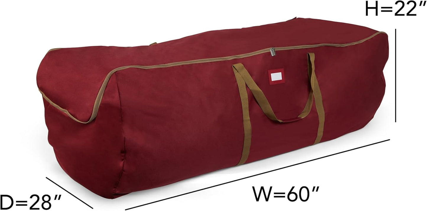 Covermates Keepsakes - Storage Duffel Bag - Heavy Duty Polyester - Reinforced Handles - Closet Storage, Red