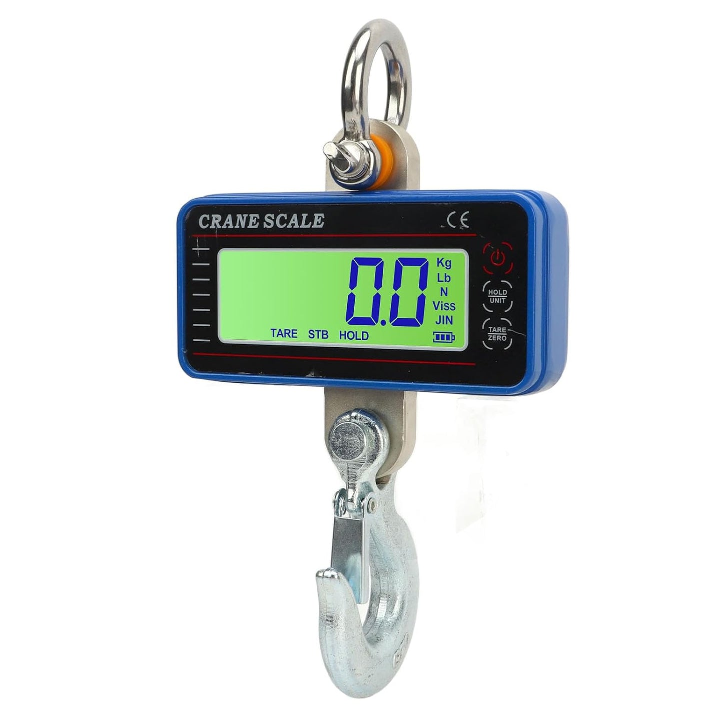 Digital Hanging Scale 500KG Weighing Tool Remote Control for Warehouse Luggage