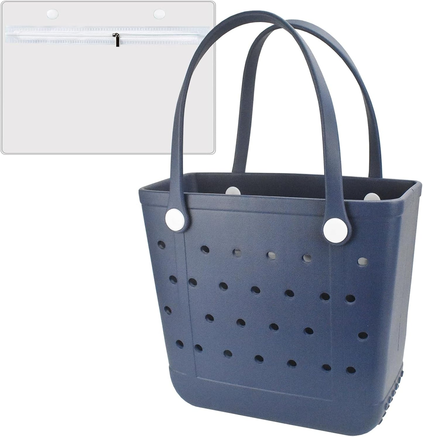 Rubber Beach Bag Tote Bag For Women Large Sandproof Travel Tote Bags For Beach Outdoor Sports