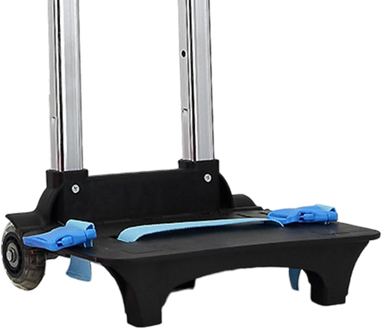 Generic Compact Rolling Luggage Cart for Easy Travel, 2 Wheel Dark Blue, 40cm/65cm/90cm