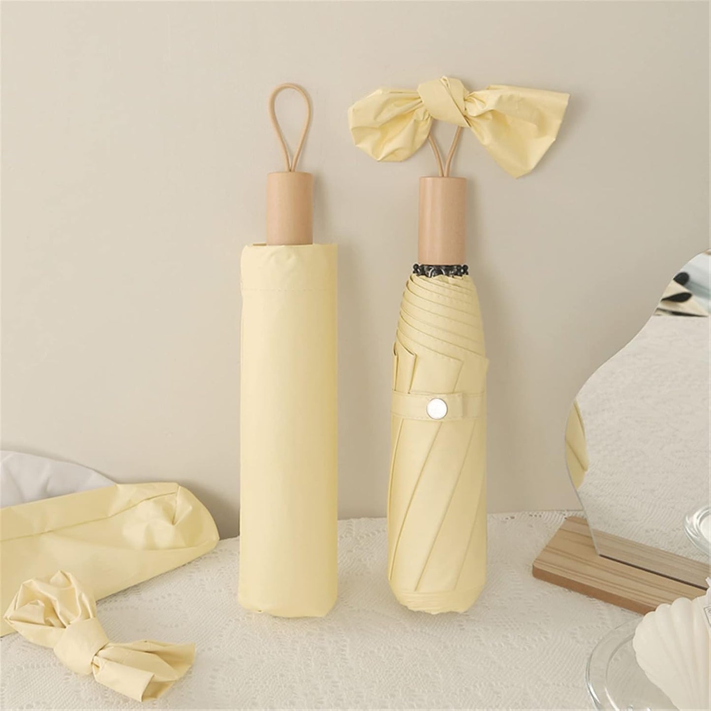 Sun Umbrella UV protection UPF 50+ Compact Portable travel Parasol Auto Open Close Windproof and Waterproof Folding Sun and Rain Small Umbrella For Walking