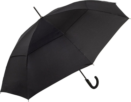 ShedRain Vortex Automatic Stick Windproof Umbrella – Push Button Open & Close - Rain & Windproof Vented Double Canopy – Protect from Rain, Sun & Wind - Wind Tunnel Tested to 75 mph