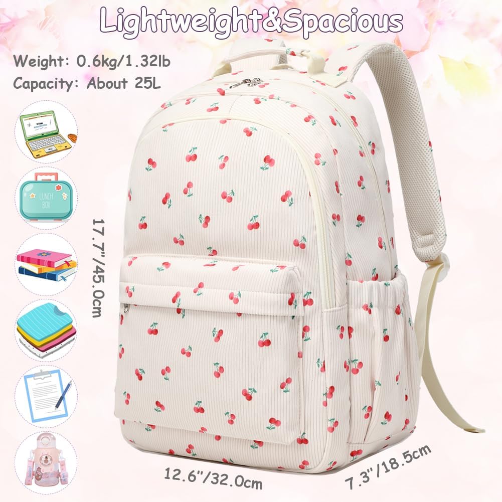 Meisohua Backpack for Girls School Bookbag for Kids Teens 17 inch Laptop Backpack for Women Large