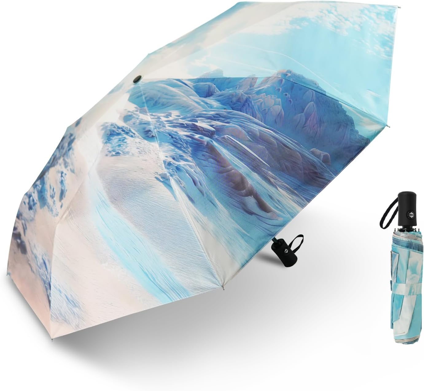 SY COMPACT Travel Umbrella Windproof Automatic Umbrellas Small Compact UV Sun Protection Factory Outlet Umbrella