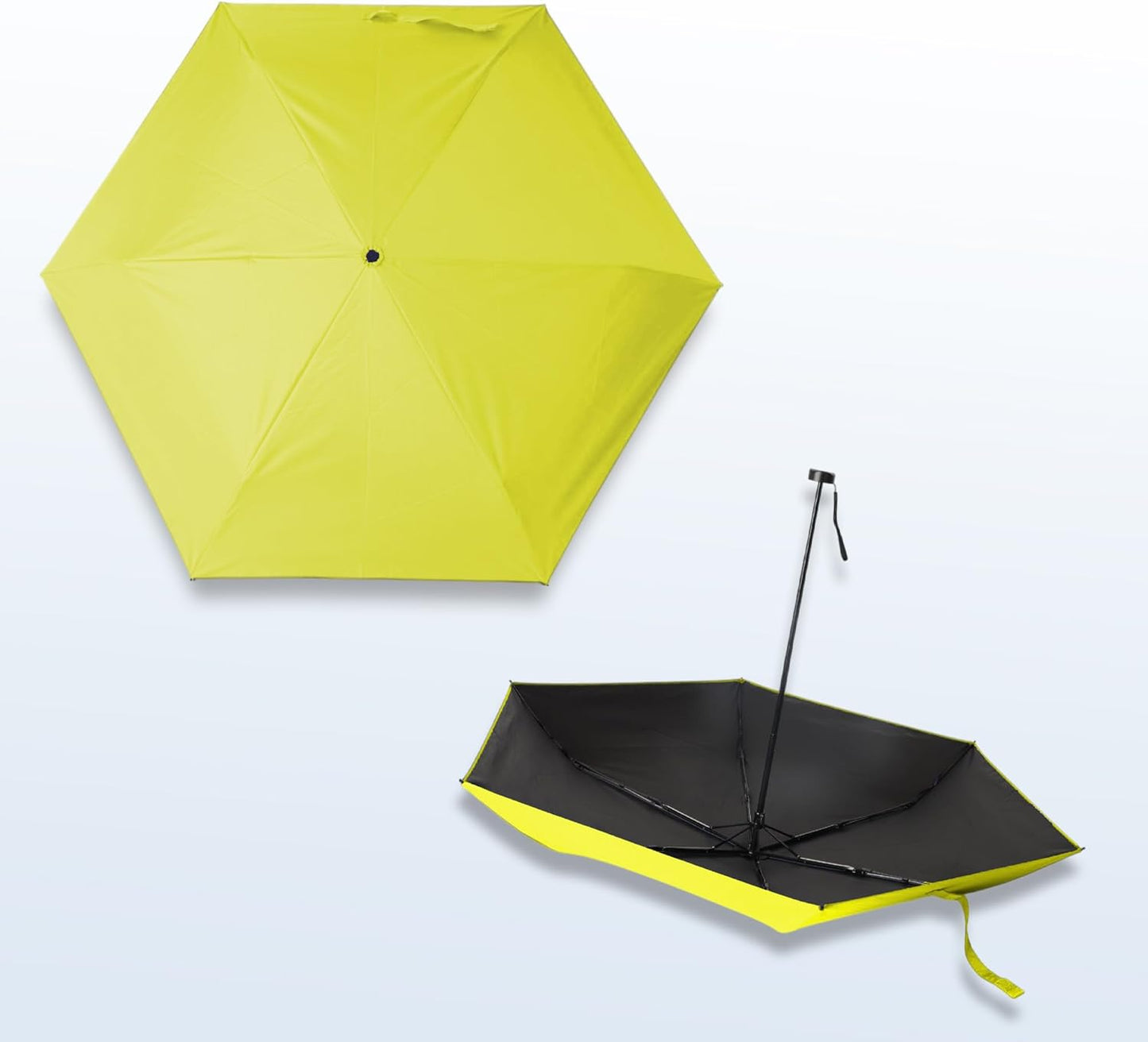 SoulRain 42" Travel Sun & rain Umbrella, Lightweight Windproof Umbrella, Portable Lightweight Compact Parasol with 99% UV Protection for women and men