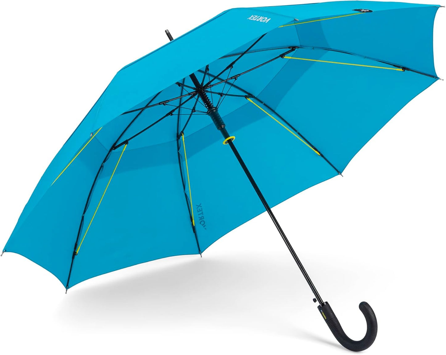 ShedRain Vortex Automatic Stick Windproof Umbrella – Push Button Open & Close - Rain & Windproof Vented Double Canopy – Protect from Rain, Sun & Wind - Wind Tunnel Tested to 75 mph