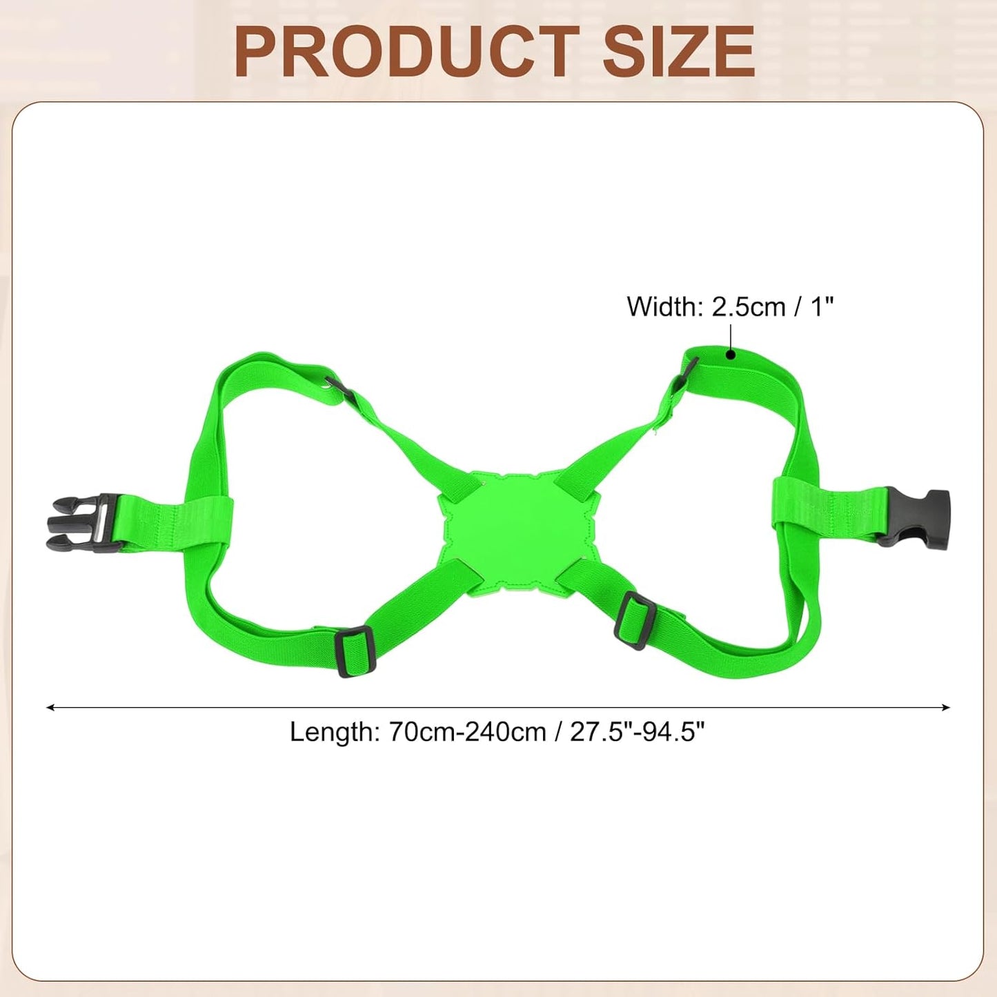 MECCANIXITY Luggage Strap Bag Bungee Elastic Suitcase Adjustable Belt for Suitcases Add A Bag Easy to Travel, Green