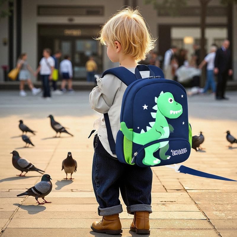Padgene Toddler Backpacks Kids Preschool Backpack Waterproof Neoprene Animal Schoolbag Lunch
