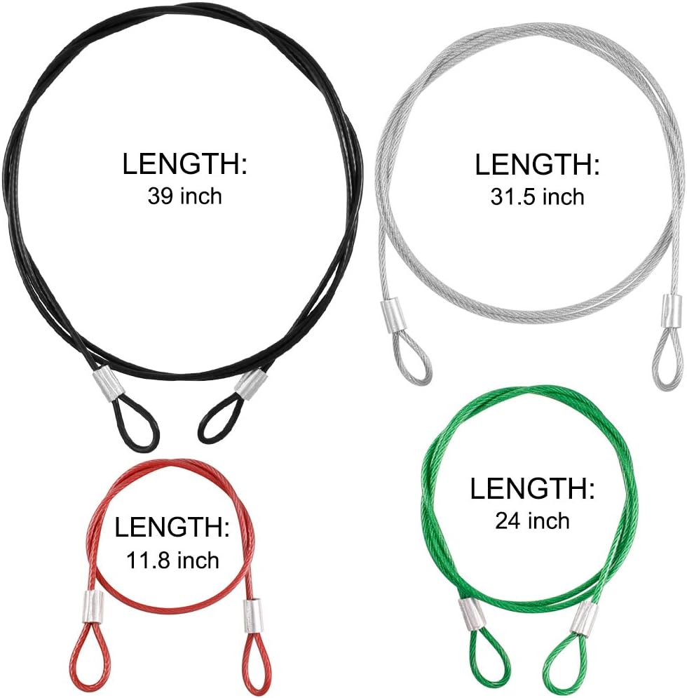 DanziX TSA Approved Lock and 4 Colors Stainless Steel Safety Tether，3-Dial Combination Travel Luggage Lock with Lanyard Security Cable for Protect Your Different Sizes of Suitcase,Baggage-Deep Blue
