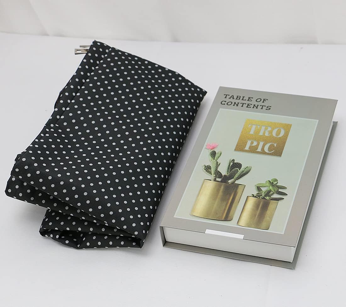 Pack of 2, 27.5 X 16.5 X 13.8", 3-Side Zip Open Holiday Decoration Storage Bags with Handles for Gift Wrap, Festival Lighting, Ornament, Moving Bags, Black Dots