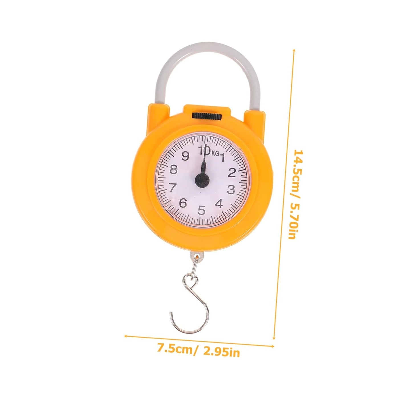 Hanging Scale for Luggage Hand Scale Portable for Travel Cooking Fruit High Accuracy Spring Dial