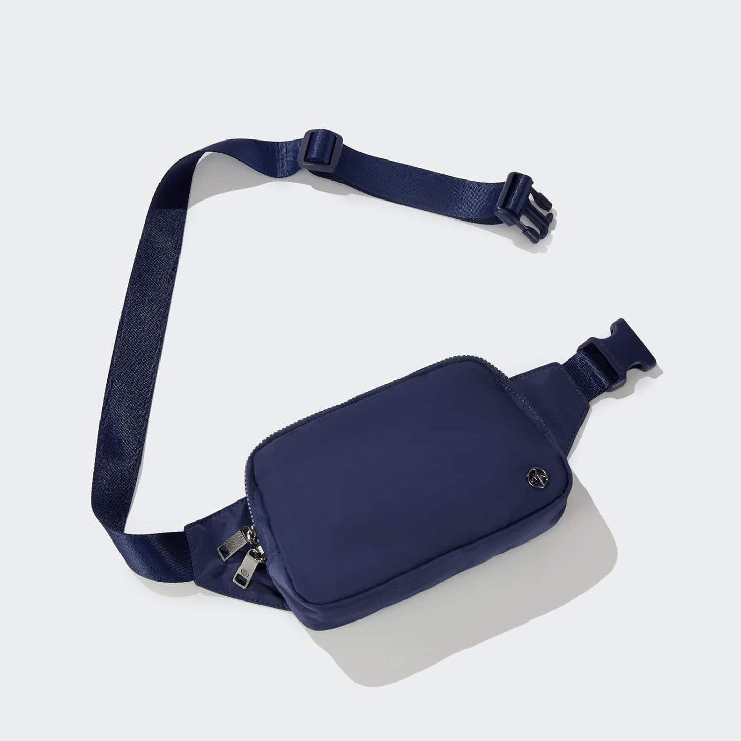 Pander Belt Bag Large 2L, Nylon Fanny Pack Purse for Women and Men with Adjustable Strap