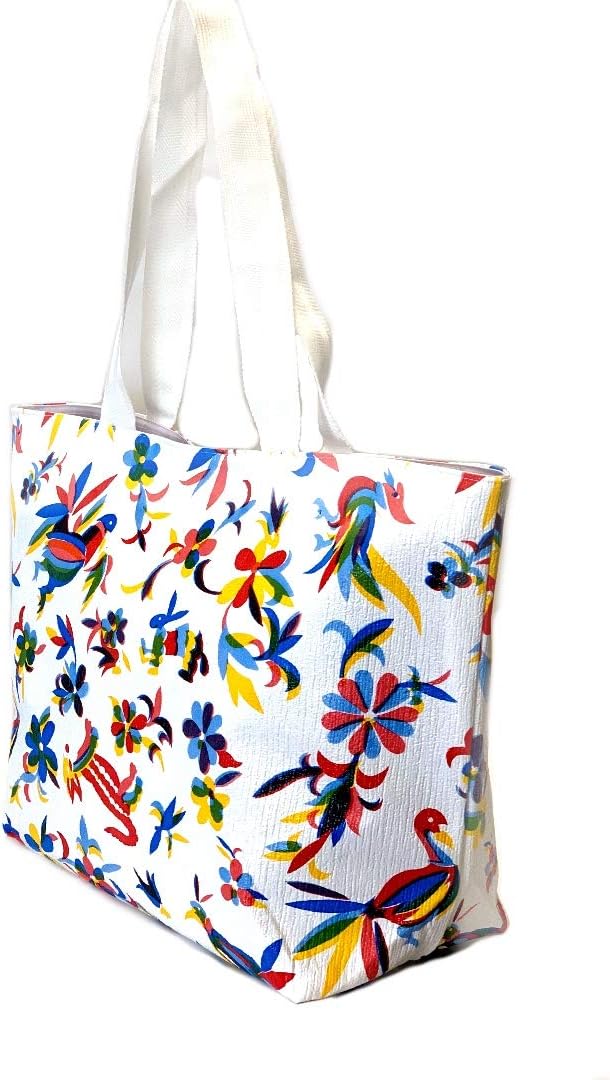 Alux Tote Bag for Women - Waterproof, Sturdy & Spacious Bag for Beach, Work, Gym, Travel - Eco-Friendly & Easy to Clean