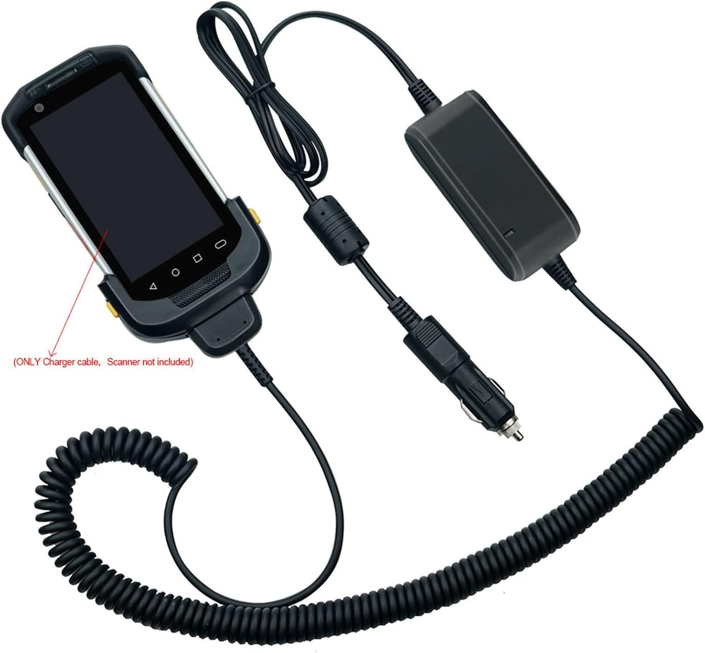 Vehicle Charger Cable for TC70 TC72 ,Car Charger Cable for Zebra Symbol TC70X TC77,CBL-TC7X-USB1-01 Scanner Handheld Computer PDA Charger Accessories