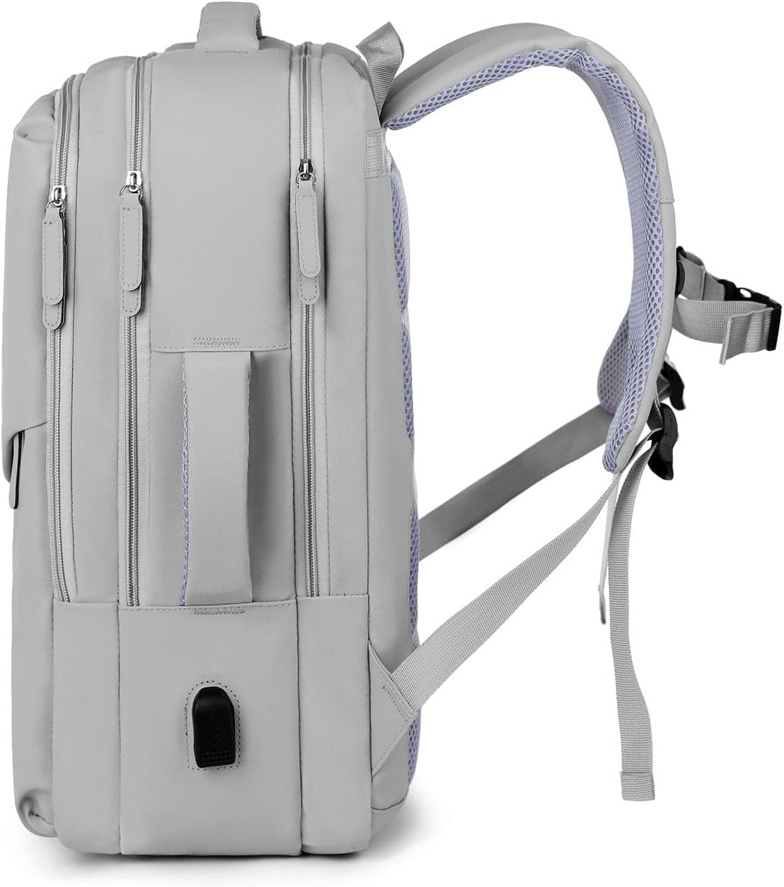 SAHARA - Multi-Compartment Travel & Laptop Backpack with USB Charging Port for Laptops up to