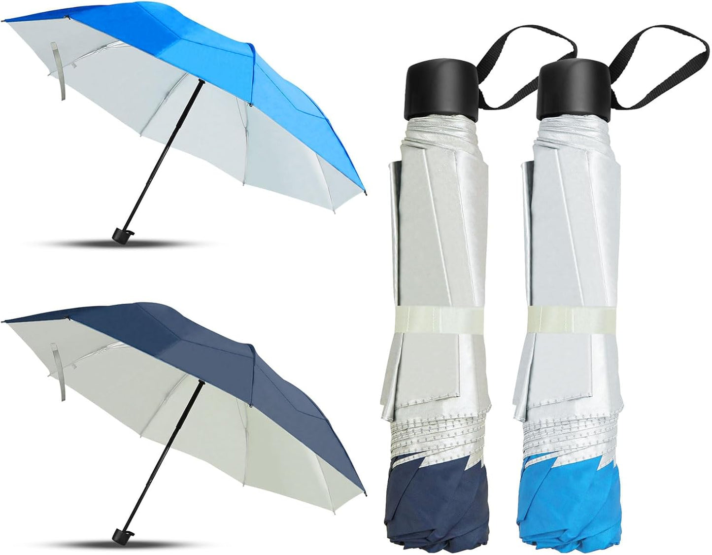 Travel Umbrella, Umbrellas Bulk, 5 Colors Travel Folding Umbrellas, Exquisite Appearance, Easy To Carry, Suitable For Sunny Days And Rainy Days