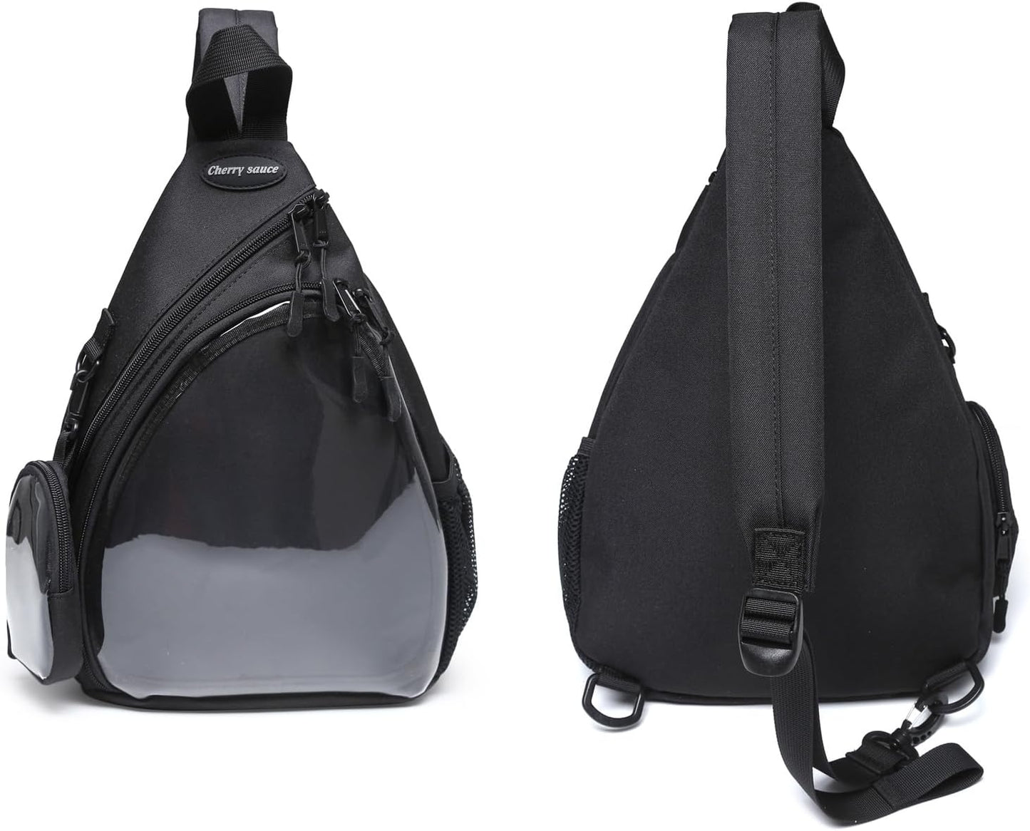 Oxford Ita Bag Kawaii Pin Display Chest Pack Single Shoulder Bag Sport Backpack Hiking Daypack, Small