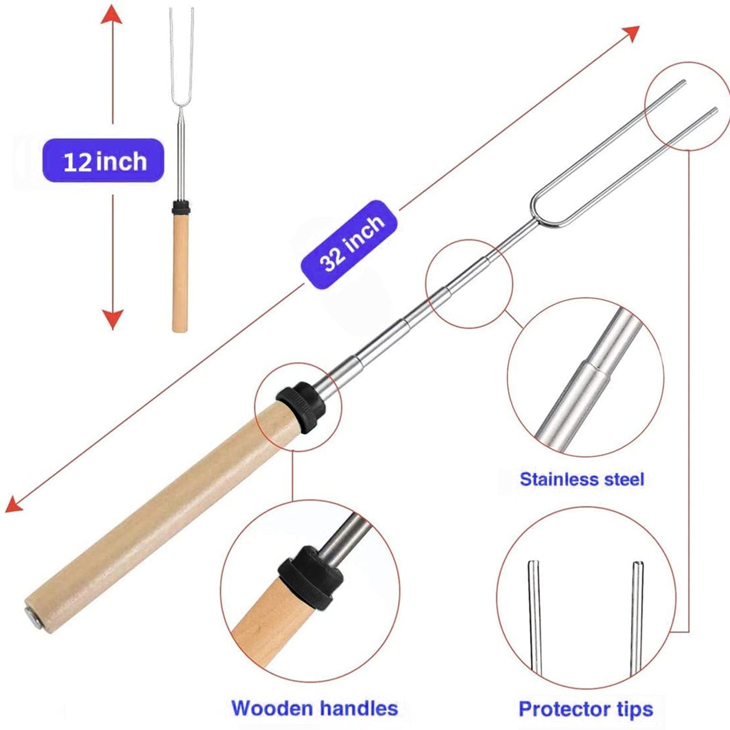 Portable Camping Kitchen Utensil Set-27 Piece Cookware Kit, Stainless Steel Outdoor Cooking and