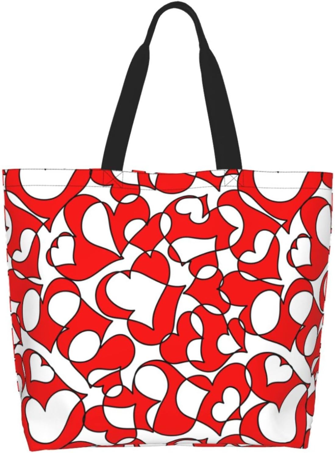 Tote Bag Beach Bag for Women Reusable Grocery Large Shopping Shoulder Bag Travel Handbag