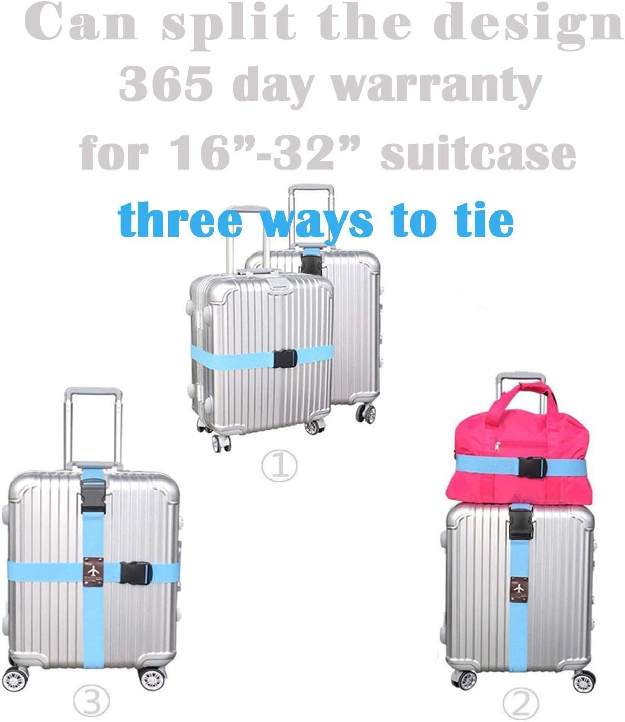 Luggage Straps Suitcase Belts Travel Accessories Bag Straps