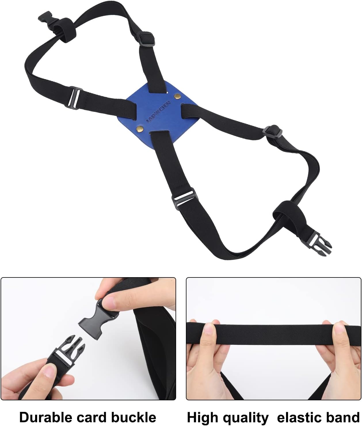 Luggage Straps, Lapinchen Bag Bungee, Luggage Bungee, Luggage Straps Suitcase Adjustable Belt, Adjustable and Portable Travel Suitcase Accessory, Blue