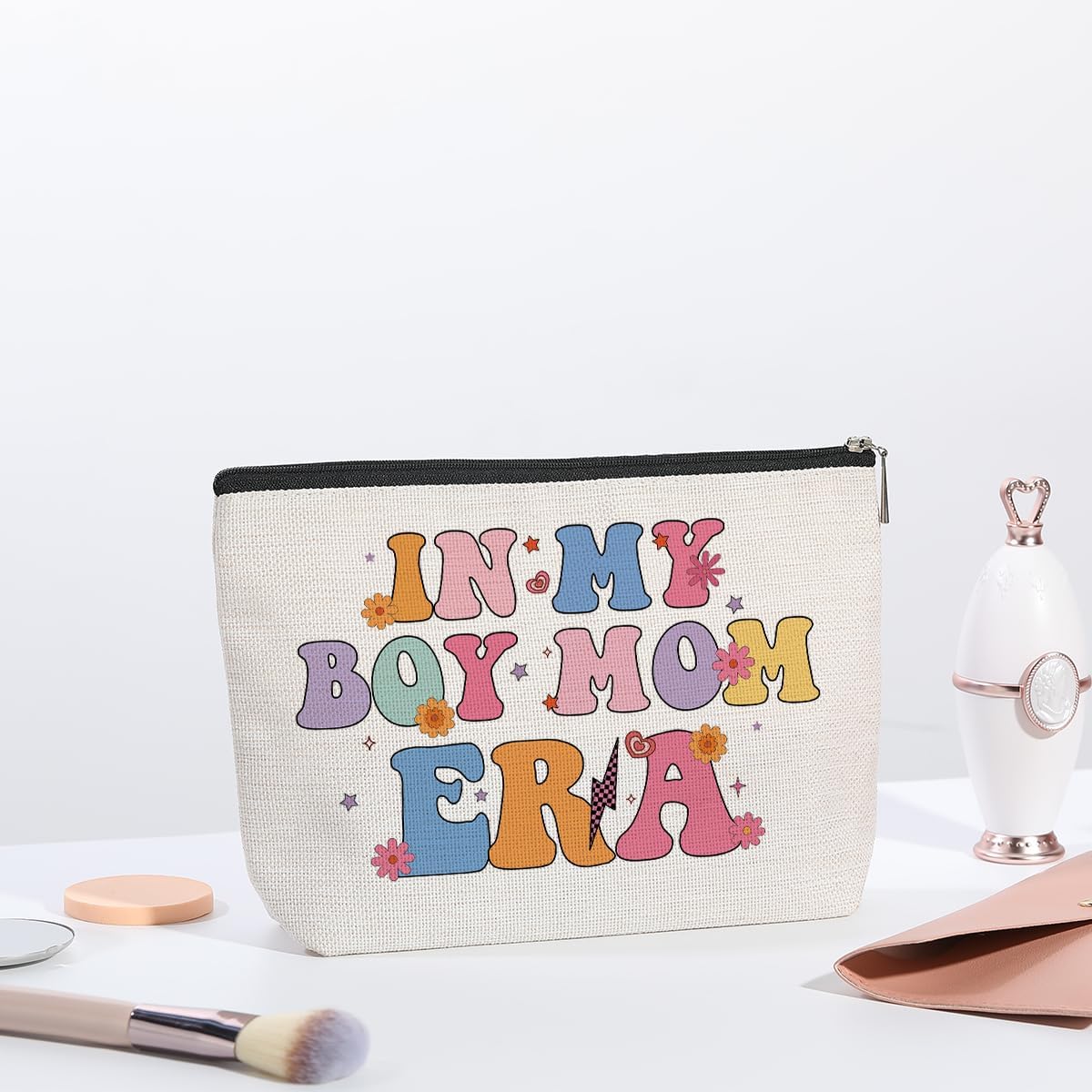Boy Mom Gifts In My Boy Mom Era Makeup Bag New Mom Gifts Best Mom Gifts Birthday Mothers Day Valentines day Christmas Gift For Moms Expecting Mom Mama Best Mom Ever