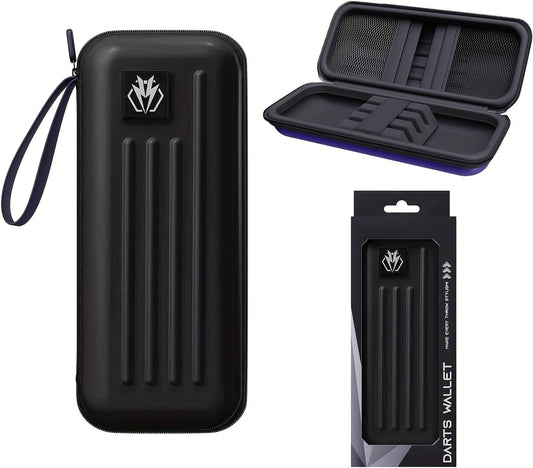 Dart Case,Darts Carrying Case Holds 3 Darts and Extra Accessories,Built-In Storage Tubes and Pockets for Flights, Tips, Shafts ect