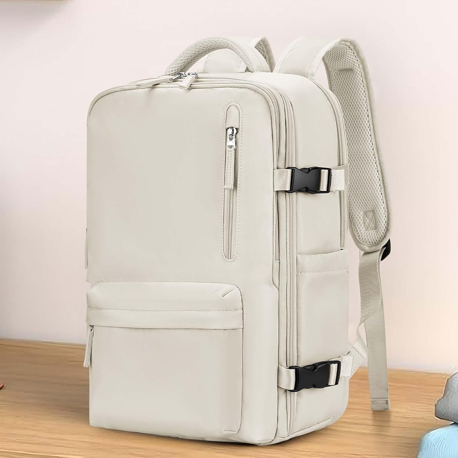 WONHOX Large Travel Backpack Carry on Flight Approved Laptop Work Business Backpack for Women Men