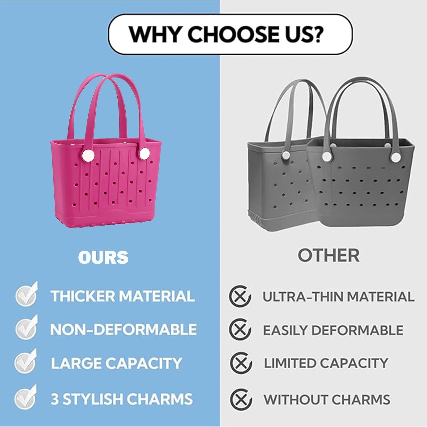 Small EVA Beach Bag Creative Rubber Beach Totes Waterproof Travel Bags Anti-tilting Handbag for Sports Pool BeachYoga