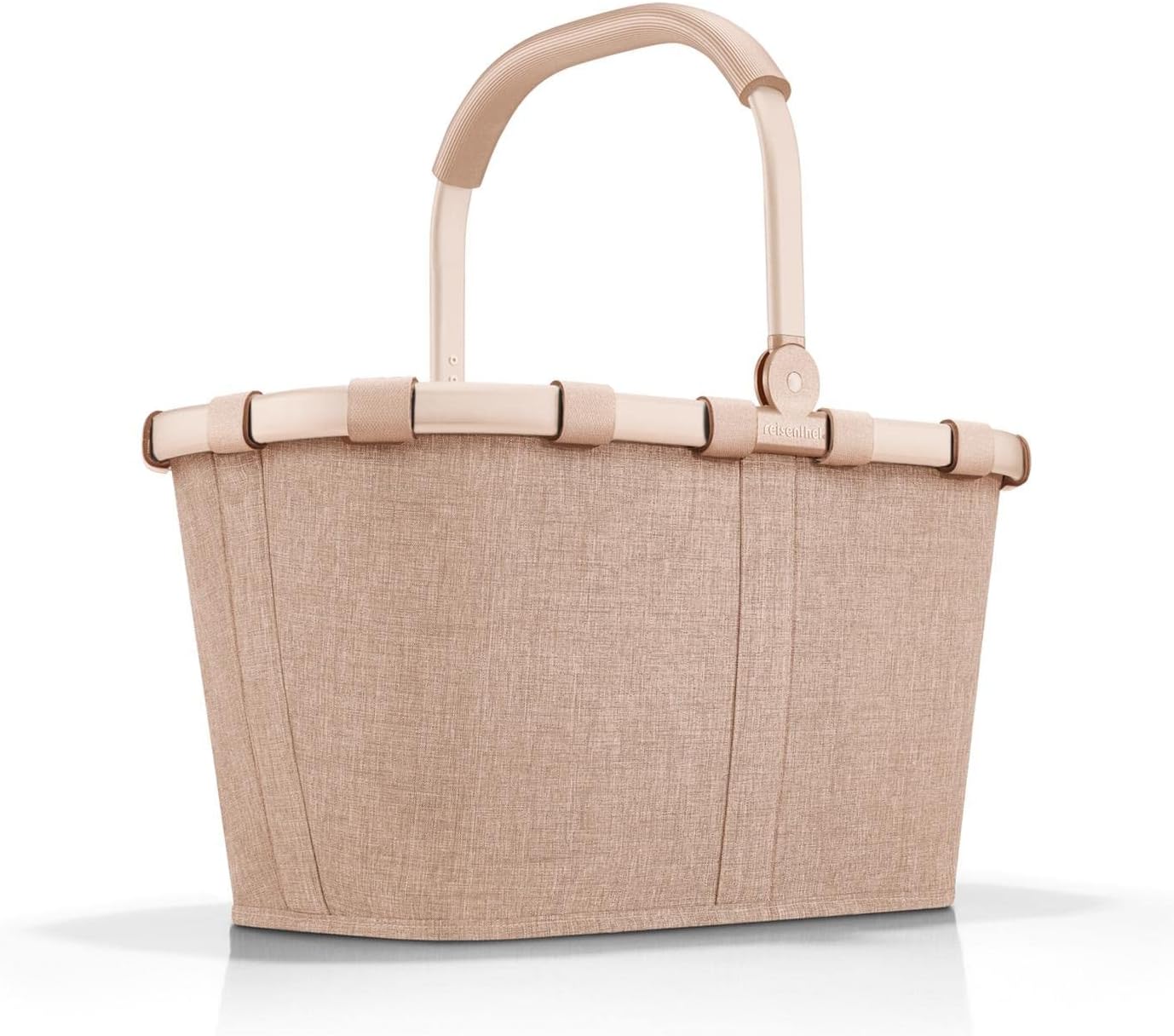 reisenthel carrybag twist coffee - Sturdy shopping basket with plenty of storage space and