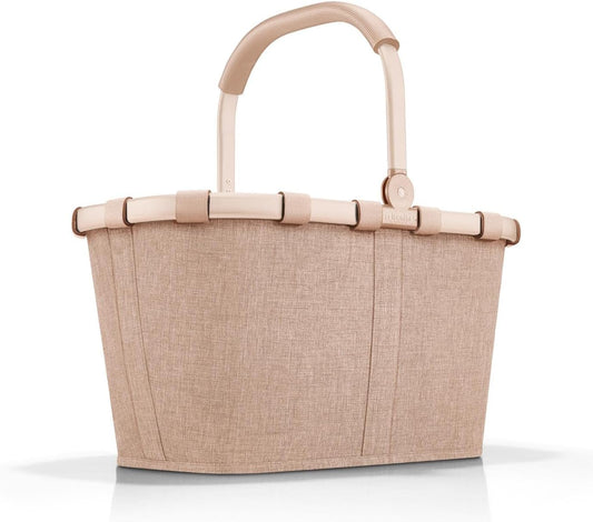 reisenthel carrybag twist coffee - Sturdy shopping basket with plenty of storage space and practical inner pocket - water-repellent