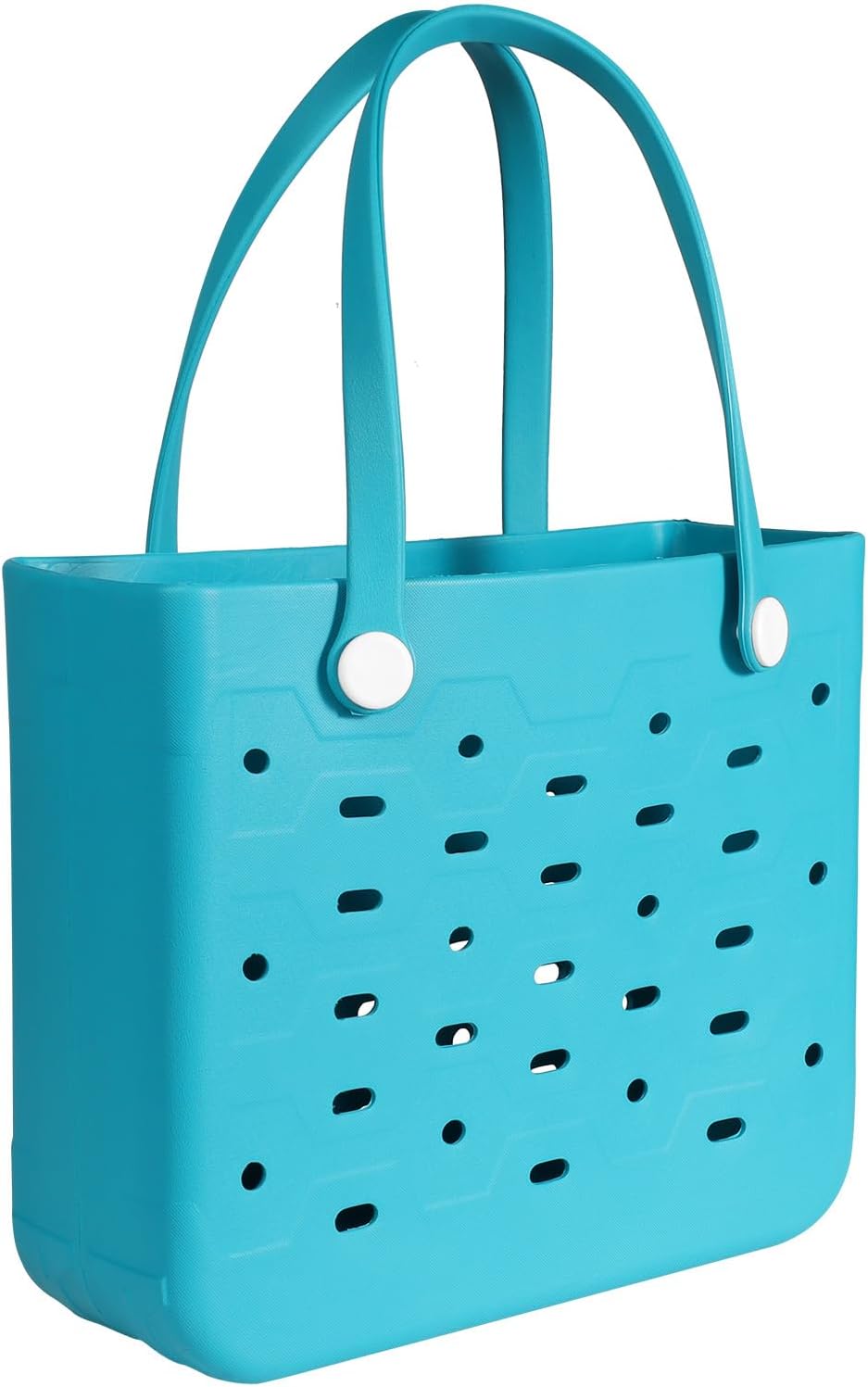 Medium Rubber Beach Bag for Men & Women, Large Capacity Rubber Travel Tote Bag for the Beach Boat