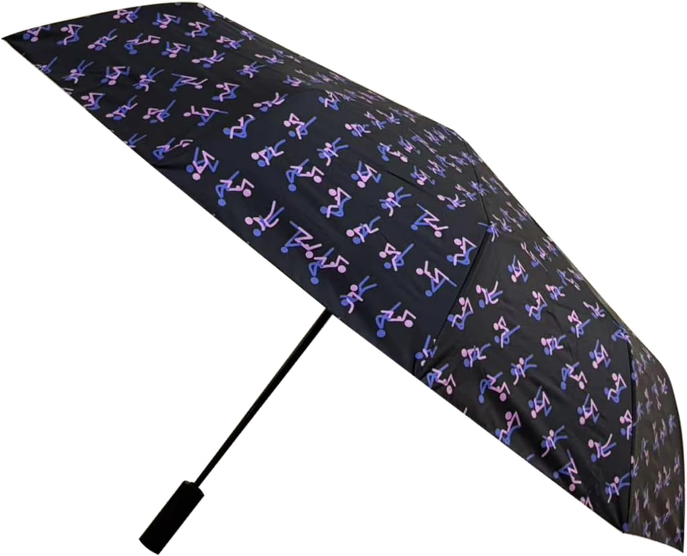 Windproof Travel Automatic Umbrella, 10 Ribs, Rainproof Foldable, Uv-Resistant, Portable