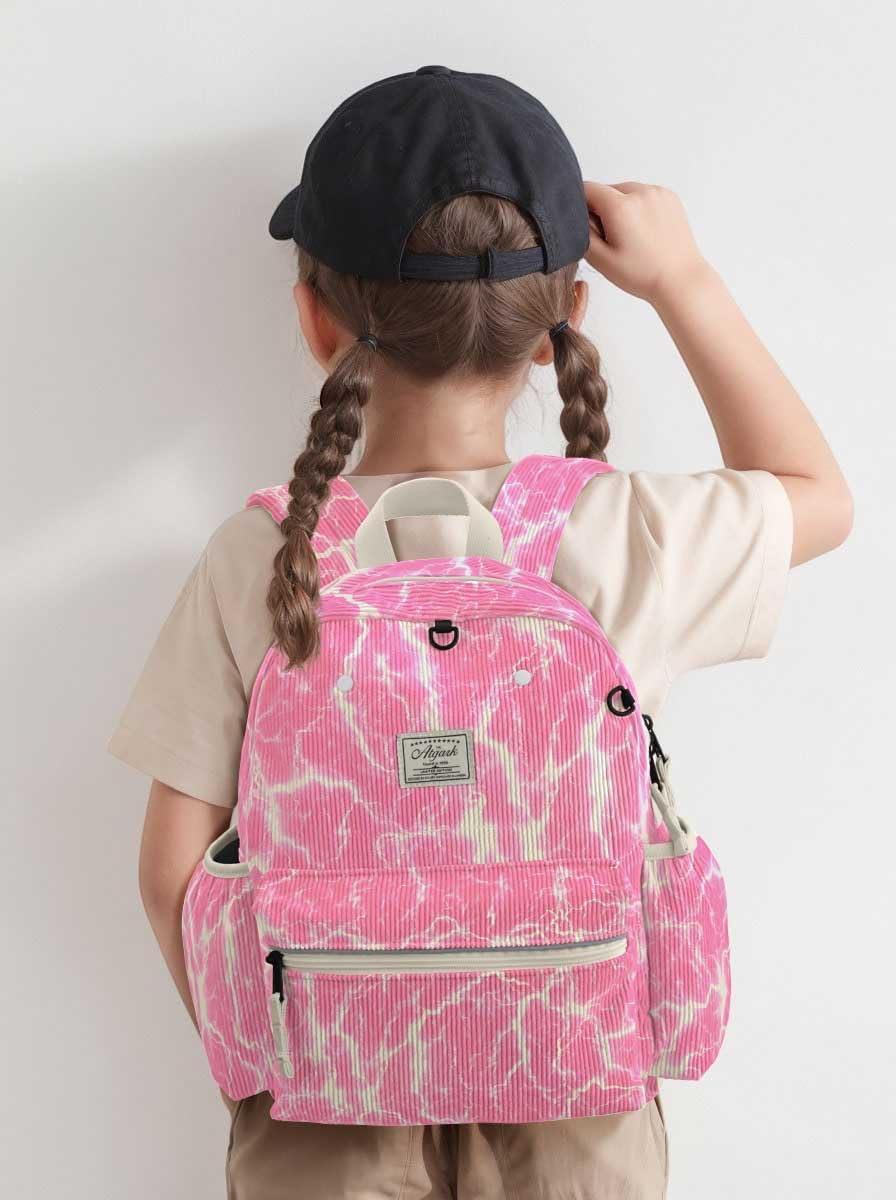 Corduroy Toddler Backpack for Girls 2-5: Preschool Backpack for Girls